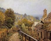 阿尔弗莱德 西斯莱 : Sentier de la Mi-Cote, Louveciennes